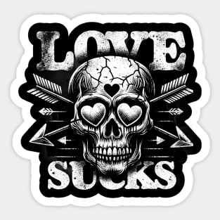 love sucks 2 Sticker